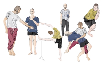A visit to a dance rehearsal - The Rite of Spring by Yossi Berg and Oded Graf